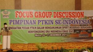 Walikota Metro Hadiri Kegiatan FGD Pimpinan PTKIN se-Indonesia