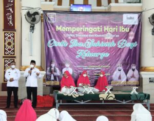 Peringati Hari Ibu, Majelis Taklim Masjid Taqwa Kota Metro Adakan Dzikir dan Shalawat bersama