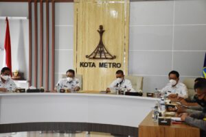Dishub Kota Metro Adakan Rapat Koordinasi Simulasi Rekayasa Lalu Lintas