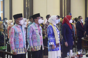 Kunjungan Kerja Ketua TP PKK Provinsi Lampung Riana Sari Arinal ke Kota Metro