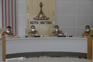 Rakor Pemkot Metro Bulan Desember Tahun 2021