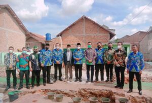 Walikota Wahdi Lakukan Peletakan Batu Pertama Sekretariat HMI Cabang Kota Metro