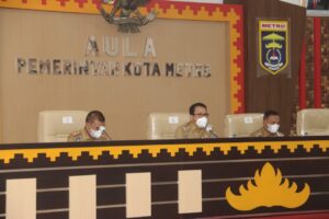 Pemkot Metro Gelar Rapat Persiapan Pelaksanaan Pembangunan Tahun 2022