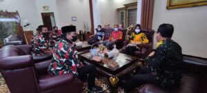 Pemkot Lakukan Audiensi dengan Ormas Laskar Merah Putih