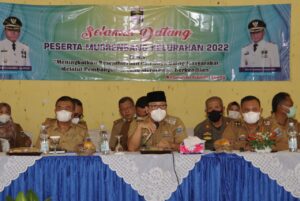 Wahdi dan Qomaru Hadiri Musrenbang Kelurahan 2022 di Kelurahan Ganjar Agung