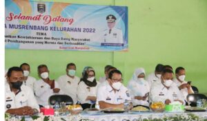 Walikota dan Wakil Walikota Metro Hadiri Musrenbang Tahun 2022 di Margodadi