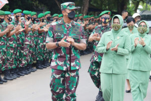 Wakil Walikota Metro Sambut Kunjungan Danrem 043/ Garuda Hitam