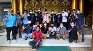 Walikota Metro Sambut Baik Kedatangan PWI Provinsi Lampung