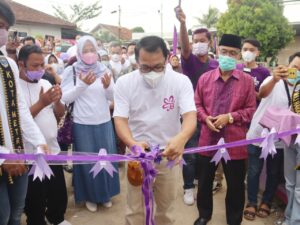 Walikota Metro Meresmikan Kampung Tematik Bung Yoss Sudarso