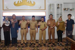 Walikota Metro Sambut Kedatangan Tim Auditor BPK Perwakilan Provinsi Lampung