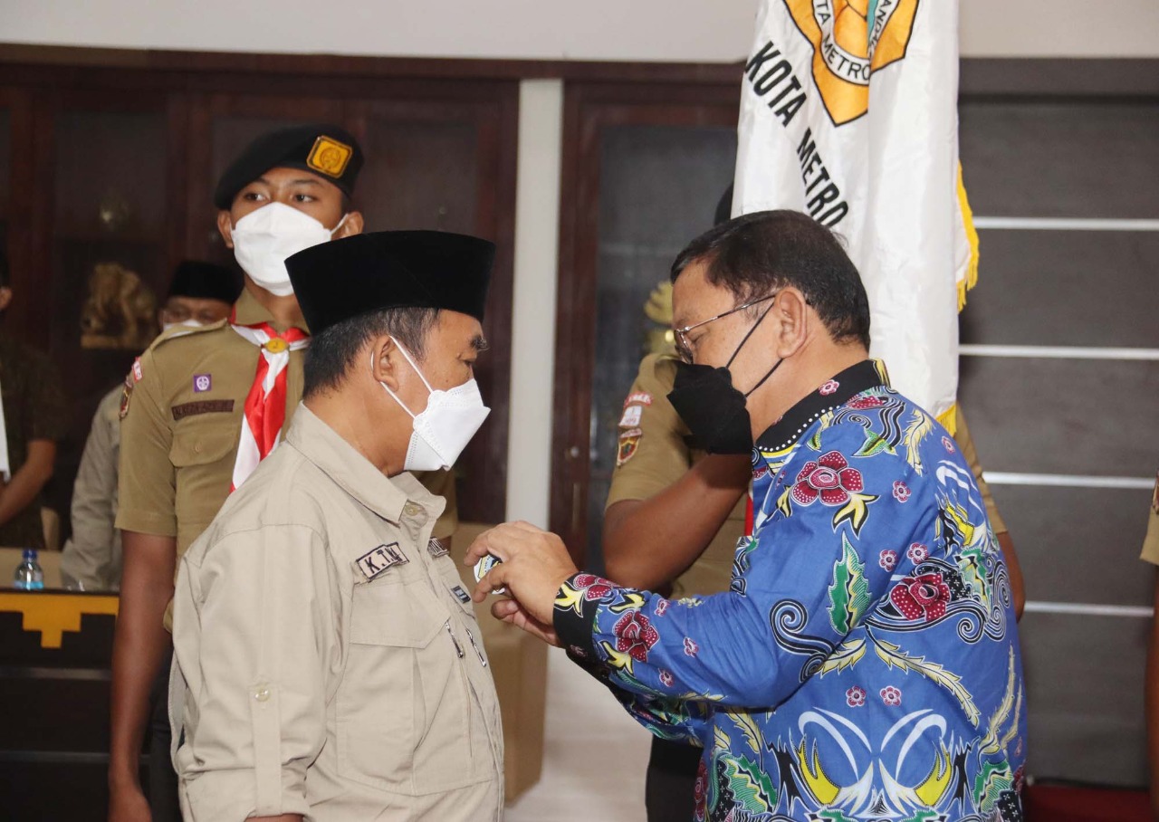 Pengukuhan Kepengurus KTNA Kota Metro Masa Bakti 2021-2026