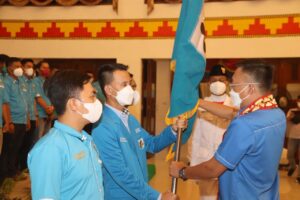 Wali Kota Metro Hadiri Pelantikan DPD KNPI