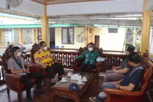 Wali Kota Metro Audiensi dengan HMI SUMBANGSEL, Terkait Program Stategis