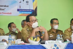 Musrenbang Kelurahan Yosodadi, Wahdi Minta Mahasiswa Asal Metro KKN di Kotanya