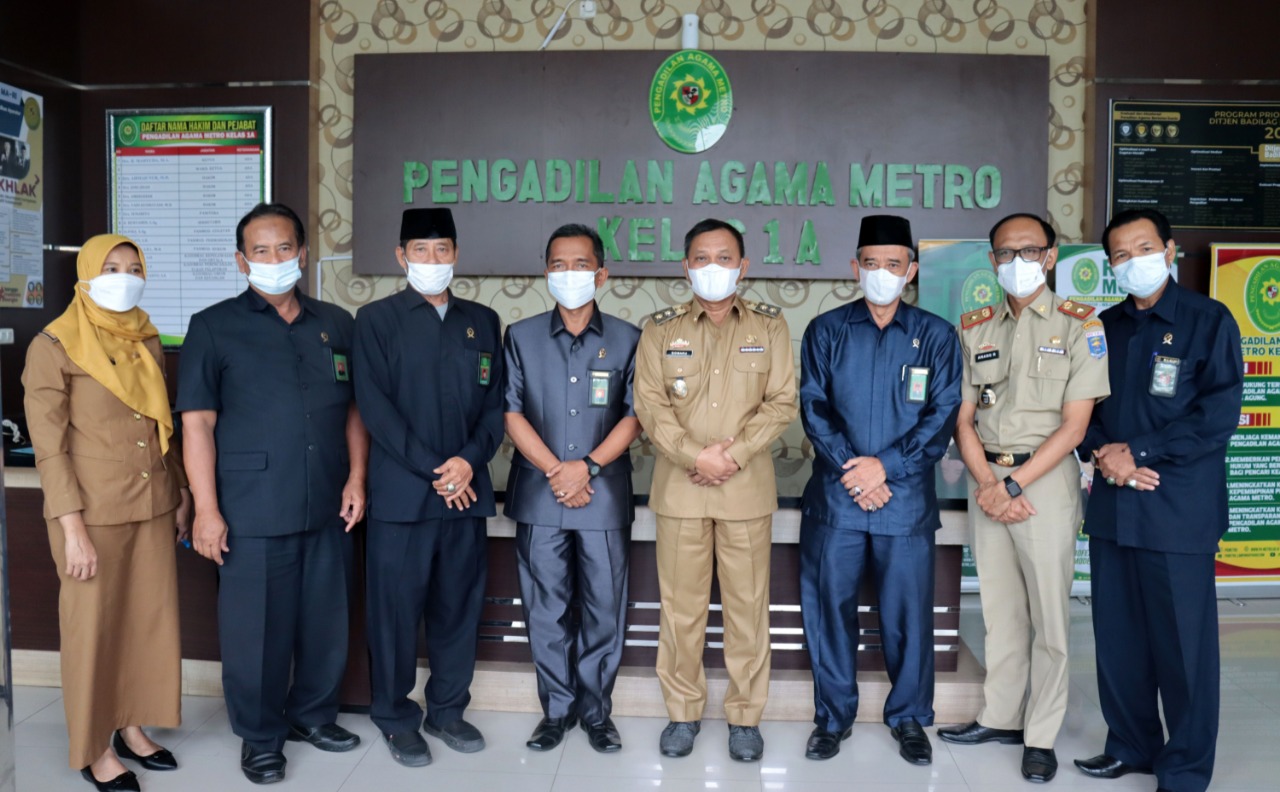 Qomaru Zaman Lakukan Monitoring dan Evaluasi Terkait KLA di Pengadilan Agama Kota Metro