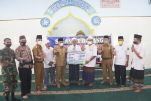 Wakil Walikota Metro Kunjungi Masjid Darussalam Dalam Rangka Safari Ramadhan 1443H/2022M