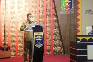 Qomaru Zaman  Buka Rakor Pelaksanaan Fungsi Tim Kewaspadaan Dini Pemerintah dan FKDM