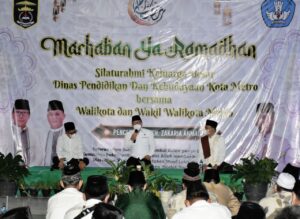 Disdikbud Gelar Silaturahmi Bersama Walikota dan Wakil Walikota Metro