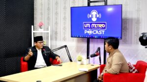 Hadir Menjadi Narasumber Podcast UM Metro, Walikota Inginkan Kota Metro Dapat Terus Membangun Pendidikan