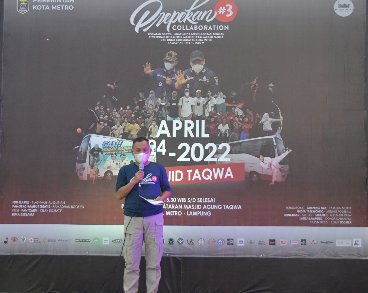 Wakil Walikota Metro Hadiri Prepekan Collaboration 3