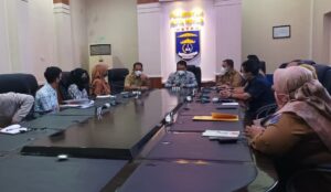 Walikota dan Wakil Walikota Metro Menerima  Audiensi Exit Tim BPK Provinsi Lampung