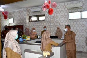 Wakil Walikota Metro Beserta Tim Lakukan Monitoring Penegakan Disiplin PNS dan THL