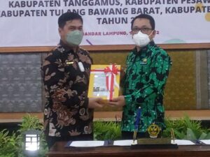 Metro Raih WTP ke-12, Pemkot dan DPRD Terima LHP di BPK Provinsi Lampung