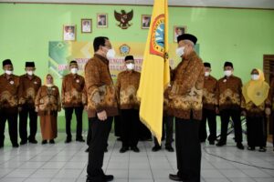 Walikota Metro Hadiri Pengukuhan Ketua dan Pengurus PWRI Kota Metro