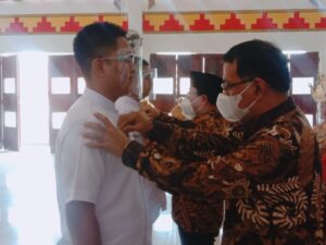 Walikota Hadiri Capping Day AKPER Dharma Wacana Metro