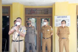 Sekda Kota Metro Lakukan Monitoring di Dinsos dan DPKP Kota Metro