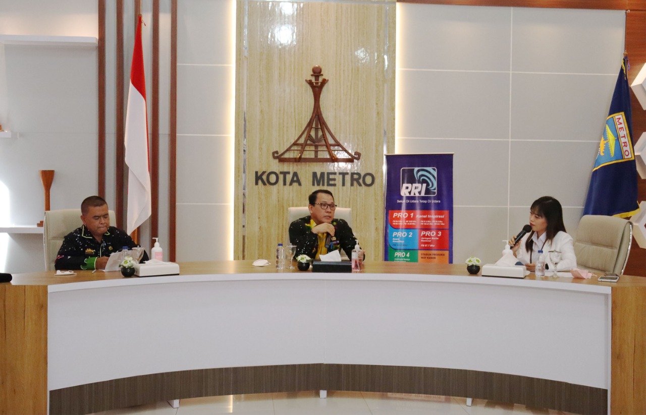 Wahdi dan RRI Lampung, Lakukan Talkshow Terkait Pelestarian Budaya