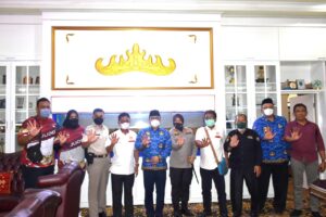 Walikota Metro Dan Kapolres Metro Lakukan Audiensi Terkait Pembinaan Atlet Kota Metro