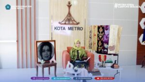 Ketua TP PKK Kota Metro Menjadi Narasumber  Acara APEKSI Pada Sesi Acara Peran Penting Istri Walikota