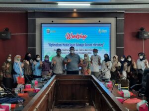 Berlangsung Di Dinas Porapar Kota Metro, Workshop Optimalisasi Media Sosial Sebagai Sarana Marketing Digelar