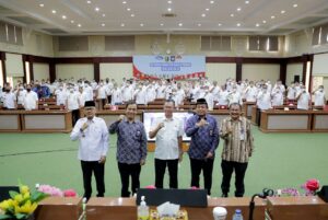 Qomaru Zaman Hadiri Rapat Koordinasi Pengawasan Internal Keuangan Pembangunan Daerah Tahun 2022