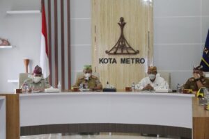 Pemkot Metro Gelar Rapat Evaluasi Pengoptimalan KTN dalam Pengendalian Covid-19