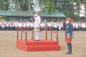 Upacara Peringatan Hari Jadi Kota Metro ke-85 Tahun 2022