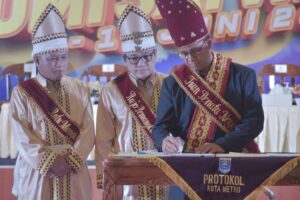 KOTA METRO JALIN KERJASAMA DENGAN PEMPROV DKI JAKARTA DALAM BIDANG PANGAN DAN UMKM