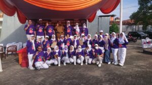 Asisten I Pemkot Metro Membuka Kegiatan Lomba Senam Metro Ceria pelajar tingkat SD/SMP/SMU-SMK N/S se-Kota Metro