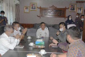 Wakil Walikota Bersama PLN Cabang Metro Lakukan Audiensi