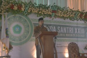 Walikota Wahdi Hadiri Acara Wisuda Santri XXIII Pondok Pesantren Al-Muhsin Metro