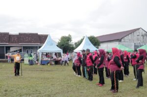 LLI Metro Utara Gelar Senam Ceria Dibarengi Dengan Pelantikan Pengurus