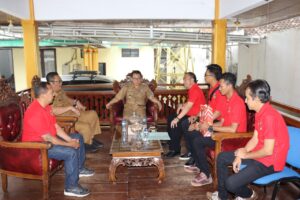 Wahdi Audiensi Bersama Pertina Kota Metro