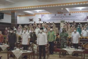 Walikota Metro Beserta Jajaran Mengikuti Puncak Peringatan HARGANAS Ke-29 Secara Virtual