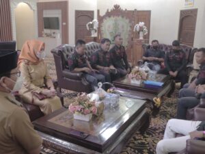 Audiensi Walikota Metro Bersama Ormas BIDIK