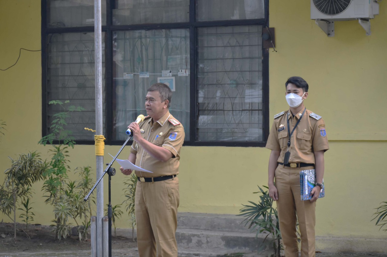Sekda Kota Metro Pimpin Apel Peringatan Hari Koperasi Nasional ke-75 Tahun 2022
