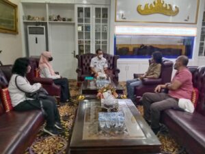 Audiensi Walikota Metro dan CV. Fariz Putra Mahkota, Terkait Pembangunan Taman Wisata Lebah Madu