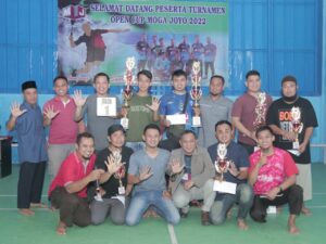 Wakil Walikota Metro Hadiri Puncak Turnamen Open Cup Moga Joyo 2022