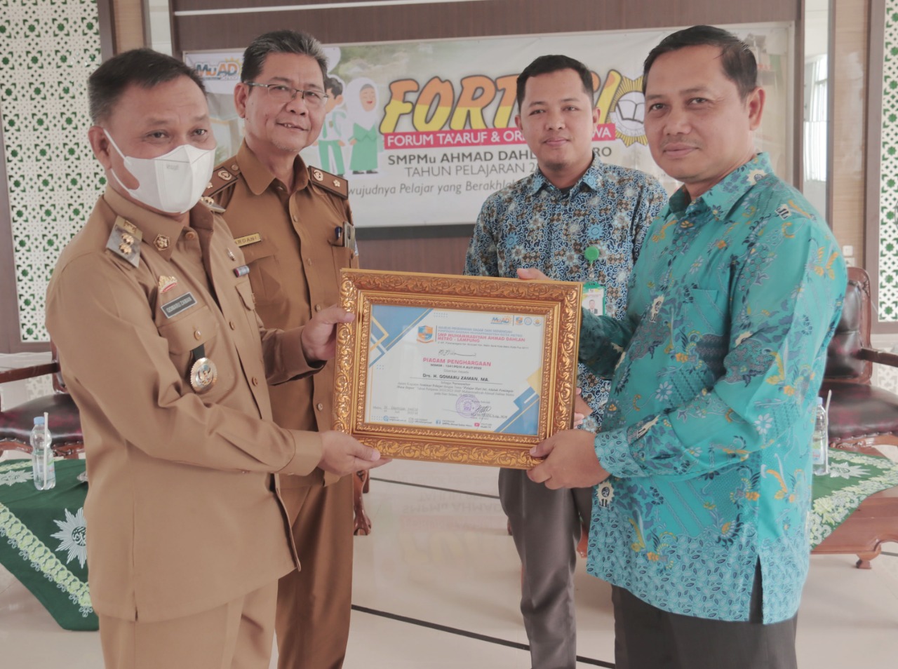 Wakil Walikota Metro Qomaru Menjadi Narasumber Pada Kegiatan FORTASI