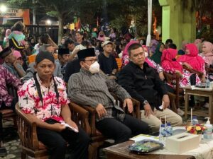 Walikota Metro Hadiri Pagelaran Wayang Kulit di Rejomulyo